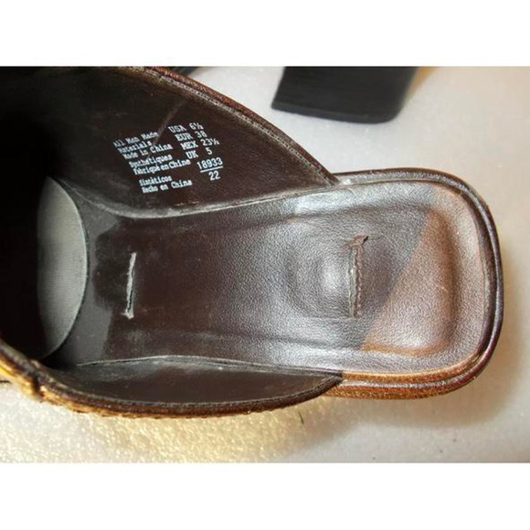 Lower east side clogs / mules chunky platform - Picture 4 of 4